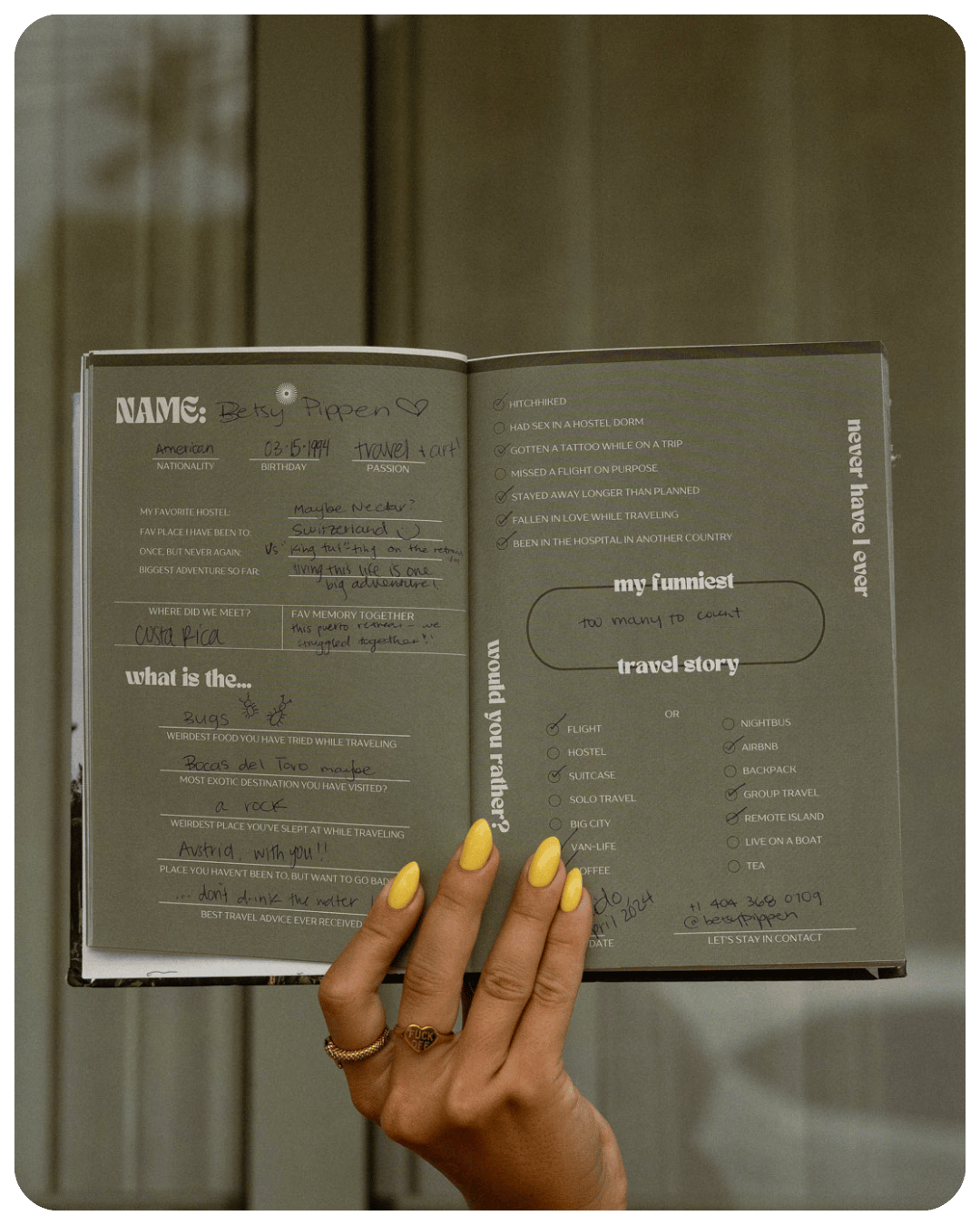 My Travel Friends - A Friendship Book