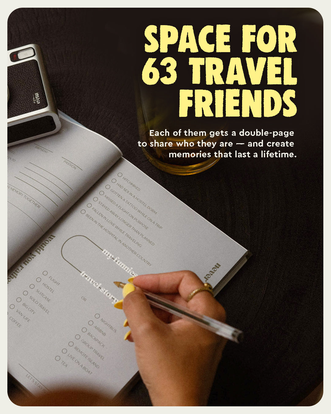 My Travel Friends - A Friendship Book