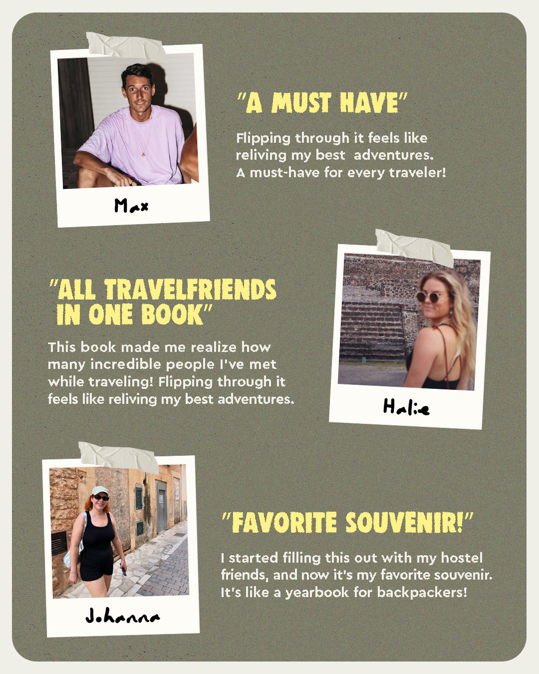 My Travel Friends - A Friendship Book