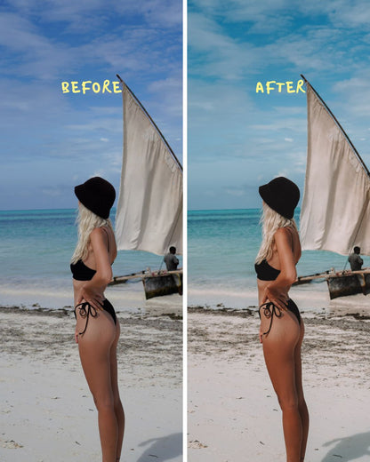 Island Film Preset Pack