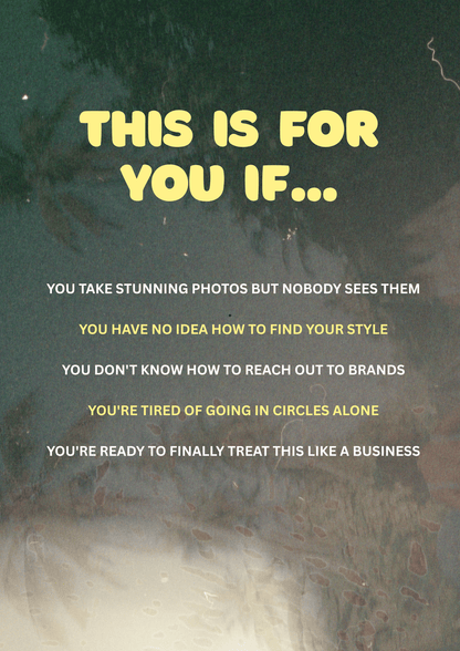 Photography Business Course